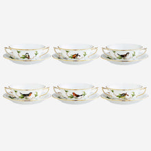 Load image into Gallery viewer, Foret Bird Consommé Cup &amp; Saucer - Set of 6
