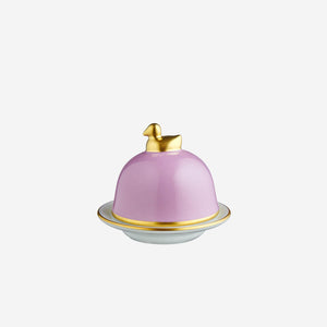 Sous Le Soleil Lilac Butter Dish