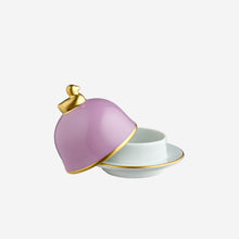 Load image into Gallery viewer, Sous Le Soleil Lilac Butter Dish
