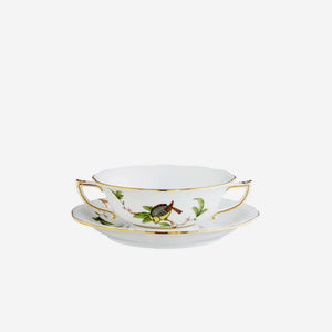 Foret Bird Consommé Cup & Saucer - Set of 6