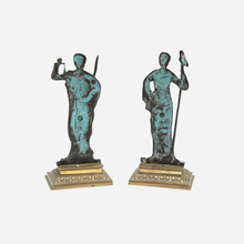 Load image into Gallery viewer, A Pair of Liberty and Justice Figures
