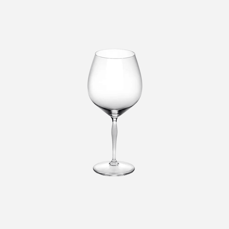 Lalique 100 Points Burgundy Glass