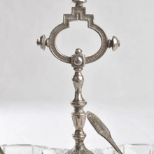 Load image into Gallery viewer, An Antique Silver Salt &amp; Pepper Cellar
