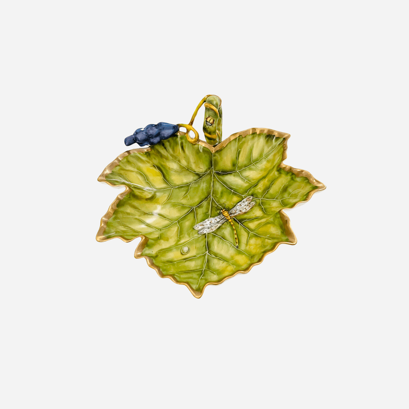 Anna Weatherley Grape Leaf Dish