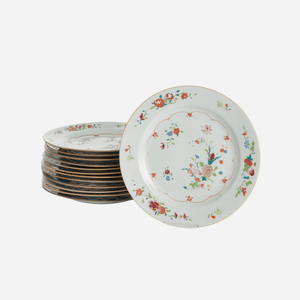 Qianlong Antique Plates - Set of 13