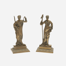 Load image into Gallery viewer, A Pair of Liberty and Justice Figures
