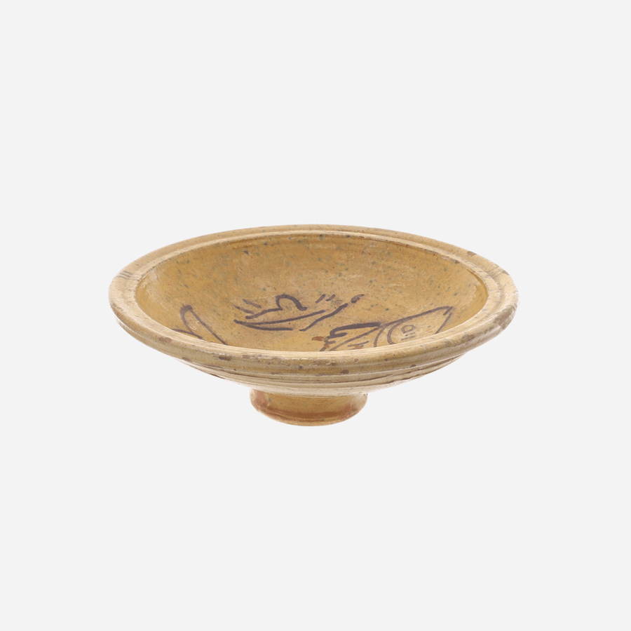 Bonadea A French Provinçal Earthenware Footed Bowl