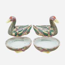 Load image into Gallery viewer, A Pair of Chinese Porcelain Duck Terrines
