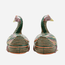 Load image into Gallery viewer, A Pair of Chinese Porcelain Duck Terrines
