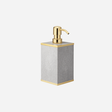 Load image into Gallery viewer, Classic Shagreen Soap Pump Dispenser - Dove
