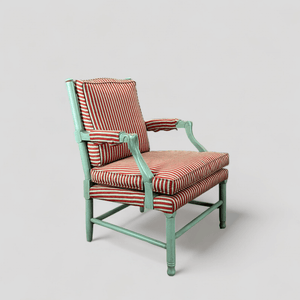 A Pair of Arne Norell Striped Chairs