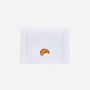 Croissant Cocktail Napkin - Set of 4