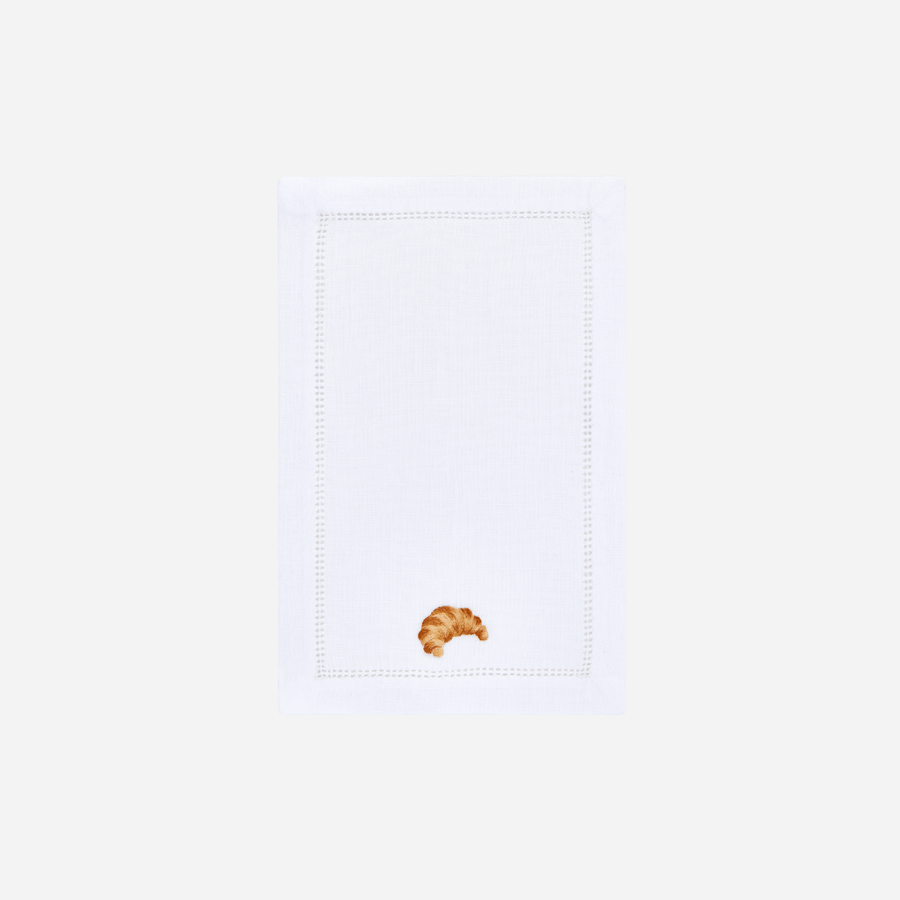 Bonadea Croissant Cocktail Napkin - Set of 4