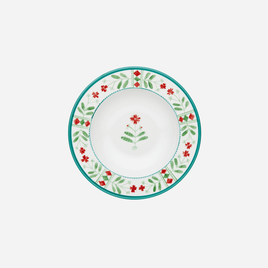 Andrea Zarraluqui Edelweiss Soup Plate