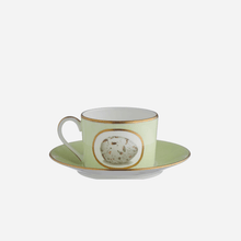 Load image into Gallery viewer, Egg &amp; Feather Teacup &amp; Saucer
