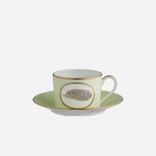 Load image into Gallery viewer, Egg &amp; Feather Teacup &amp; Saucer
