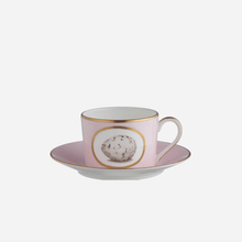 Load image into Gallery viewer, Egg &amp; Feather Teacup &amp; Saucer
