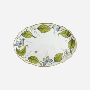 Exotic Butterfly Oval Platter Large