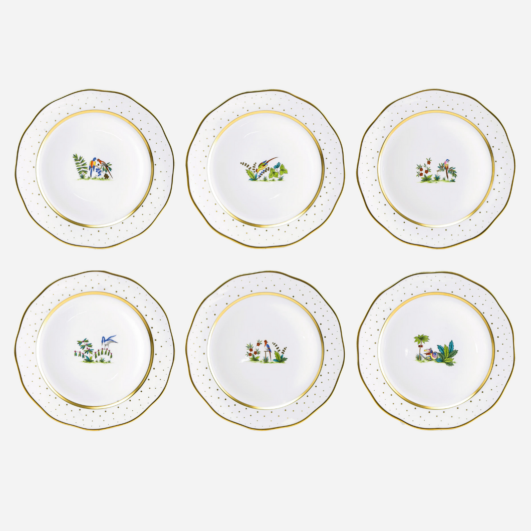 Fodo Dinner Plate Fauna - Set of 6