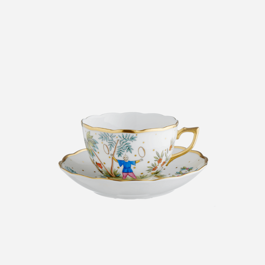 Herend Fodo Teacup & Saucer