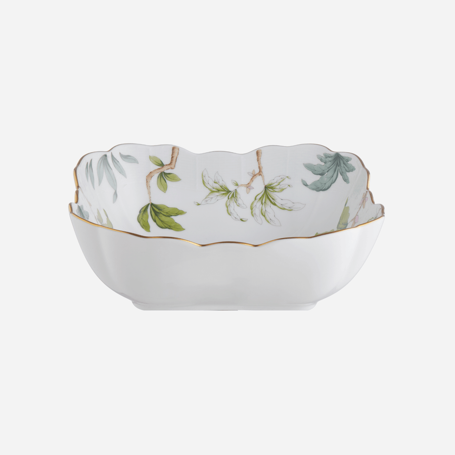 Herend Foret Foliage Salad Bowl