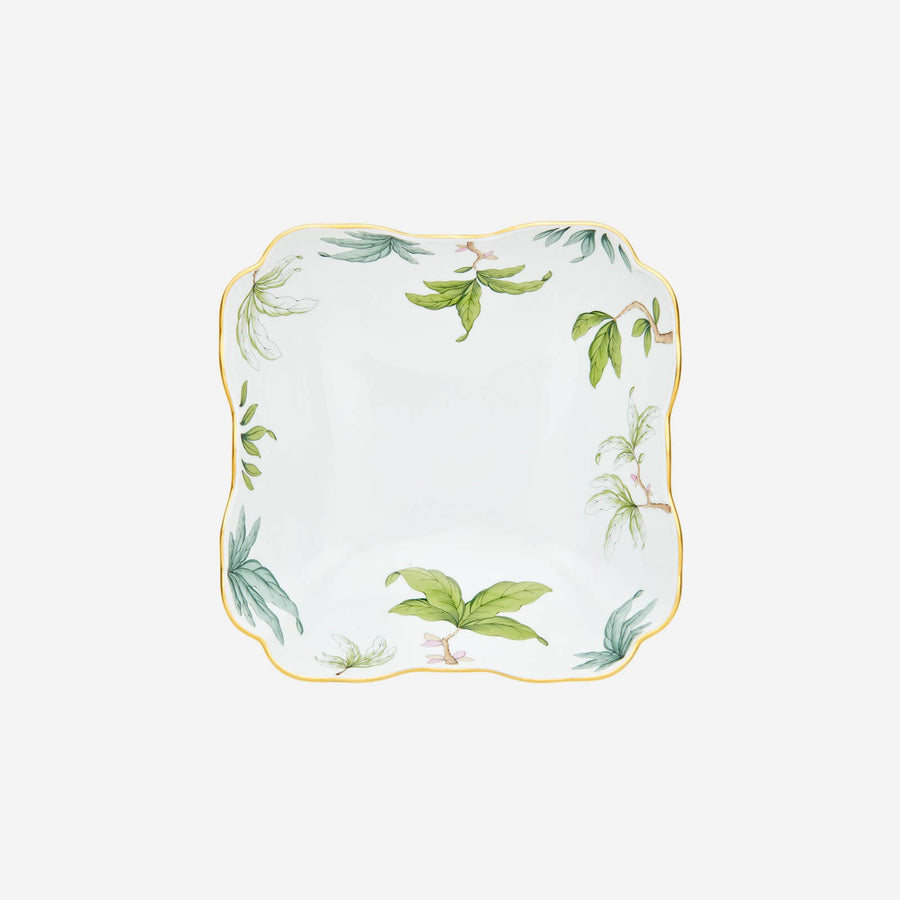 Herend Foret Foliage Salad Bowl