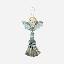 Load image into Gallery viewer, Guardian Angel Powder Blue with Tassel
