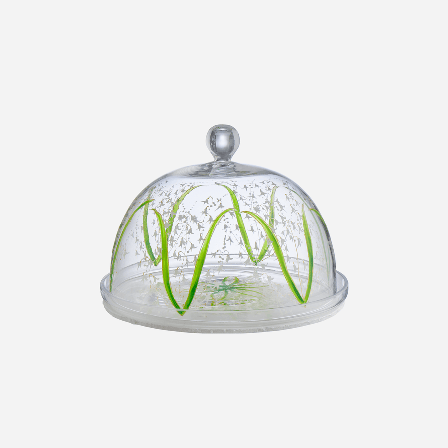 Bonadea Lily of the Valley Cake Plate