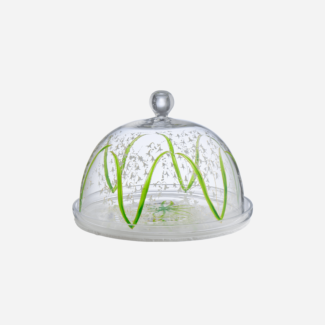 Lily of the Valley Cake Plate