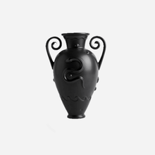 Load image into Gallery viewer, Pantheon Orpheus Amphora Vase Black
