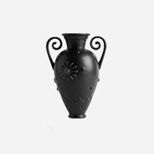 Load image into Gallery viewer, Pantheon Orpheus Amphora Vase Black
