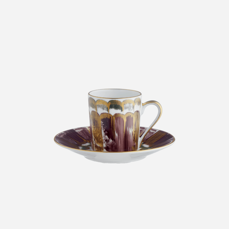 Marie Daâge Parure Espresso Cup & Saucer Moss