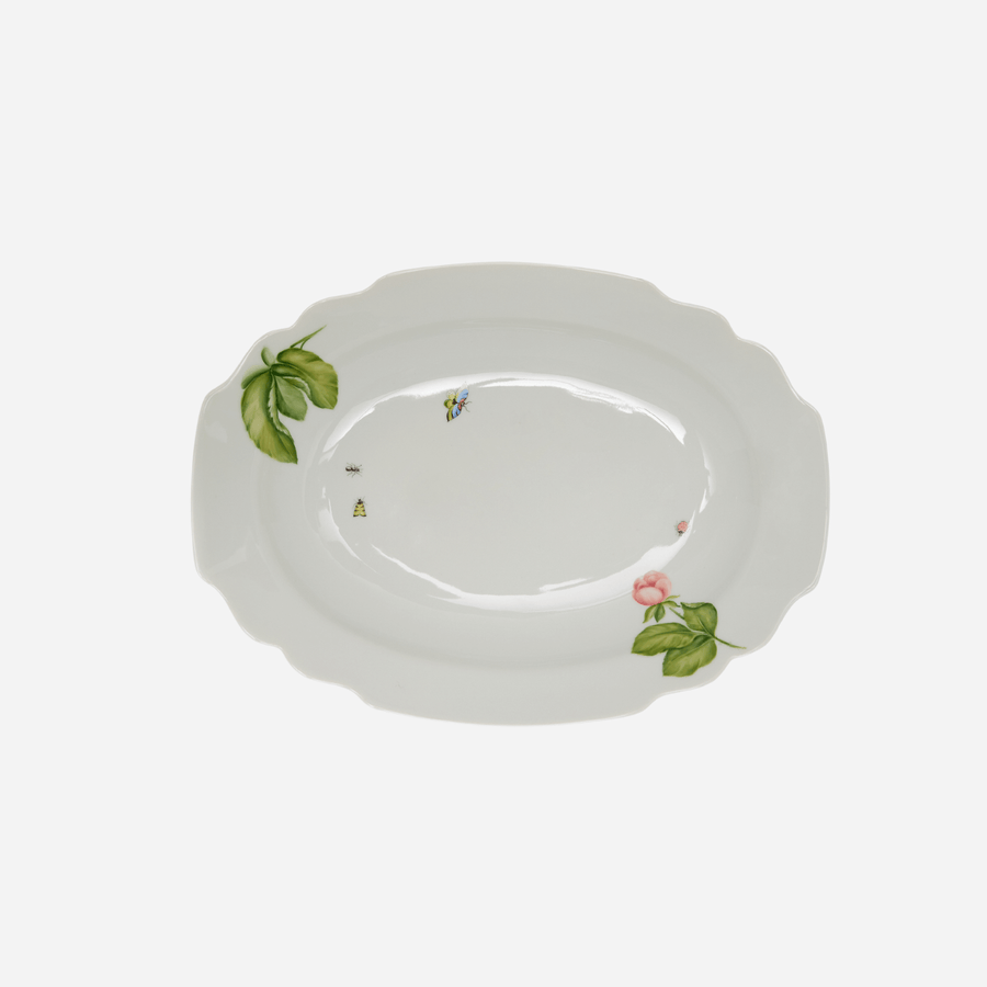 Giambattista Valli x Augarten Wien Plein Air Oval Platter