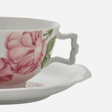 Load image into Gallery viewer, Plein Air Low Teacup and Saucer
