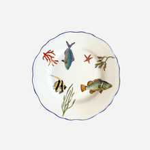 Load image into Gallery viewer, Poissons Exotiques Dinner Plate
