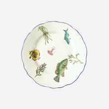 Load image into Gallery viewer, Poissons Exotiques Dinner Plate
