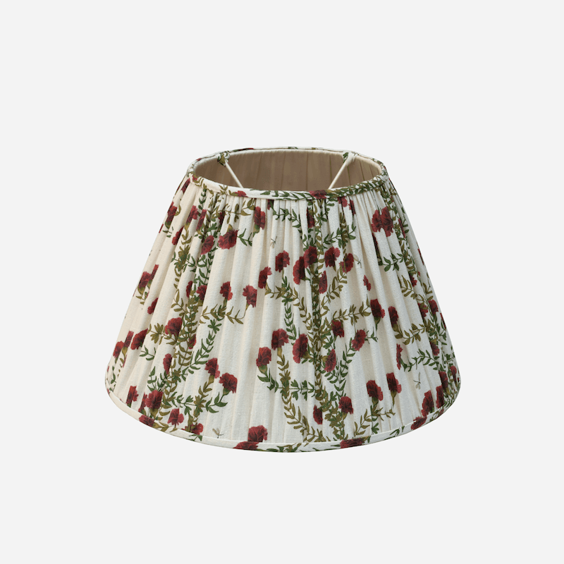 Bonadea Red Carnation Lampshade