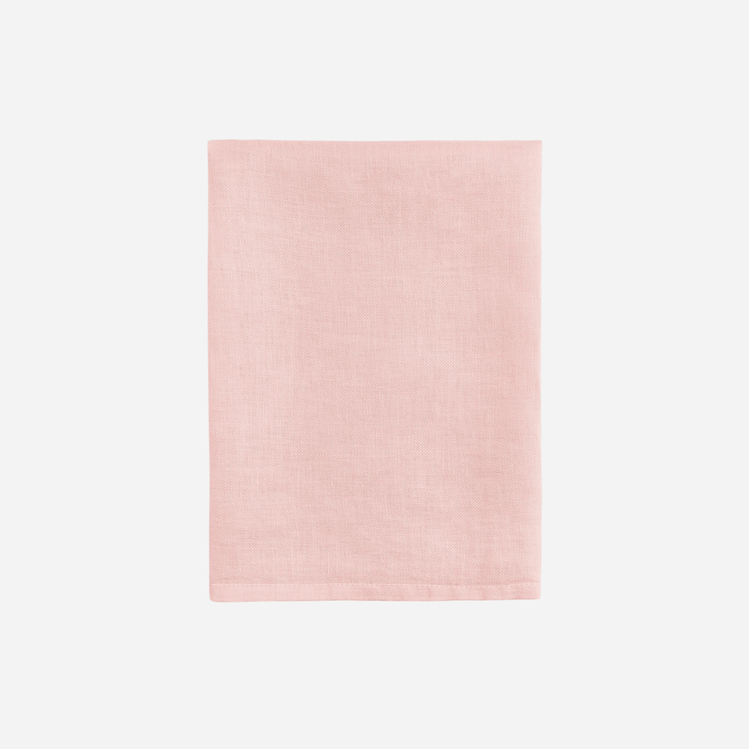 Pink Linen Sateen Napkins - Set of 4