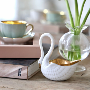 Swan Bowl - White