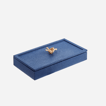 Load image into Gallery viewer, Thalia Rectangular Box Navy Blue
