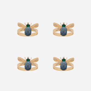 Winged Bug Napkin Ring - Set of 4