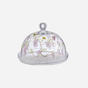 Wisteria Cake Plate