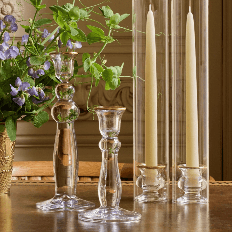 Aerin Sancia Taper Candle Holder Tall - Set of 2