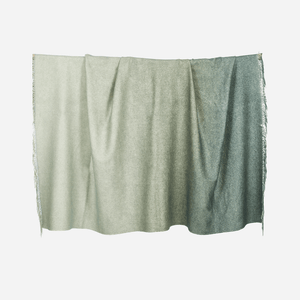 Australia Sibelina Ombré Throw - Sage Green