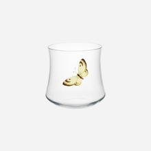 Load image into Gallery viewer, Hand-painted Butterfly Low Tumbler - 1 Butterfly
