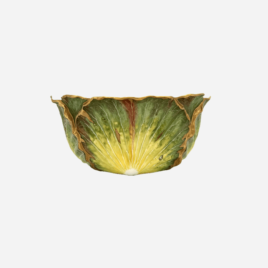 Anna Weatherley Cabbage Leaf Serving Bowl