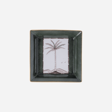 Load image into Gallery viewer, Palm Square Dish - Khaki Green
