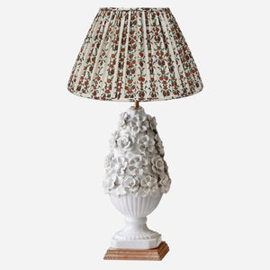 flora white manises lamp