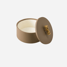 Load image into Gallery viewer, Bamboo Root Cylindrical Box - Short
