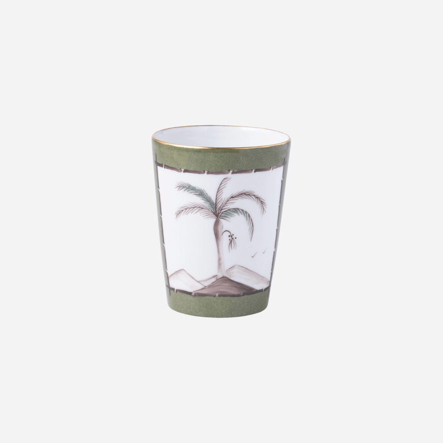 Marie Daâge Palm Goblet - Moss